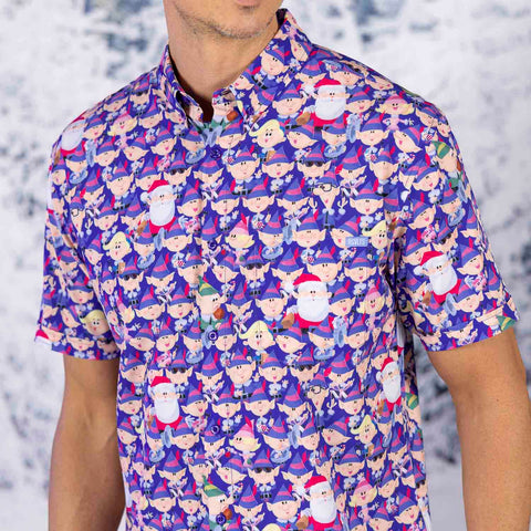 rsvlts-rudolph-short-sleeve-shirt-rudolph-the-red-nosed-reindeer-we-are-santa-s-elves-kunuflex-short-sleeve-shirt-rudolph-the-red-nosed-reindeer-we-are-santa-s-elves-kunuflex-short-sleeve-shirt