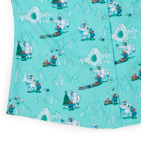 rsvlts-rudolph-womens-short-sleeve-shirt-rudolph-the-red-nosed-reindeer-bumbles-bounce-womens-kunuflex-short-sleeve-shirt-rudolph-the-red-nosed-reindeer-bumbles-bounce-womens-kunuflex-short-sleeve-shirt