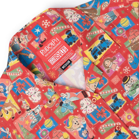 rsvlts-rudolph-womens-short-sleeve-shirt-rudolph-the-red-nosed-reindeer-christmas-64-womens-kunuflex-short-sleeve-shirt-rudolph-the-red-nosed-reindeer-christmas-64-womens-kunuflex-short-sleeve-shirt