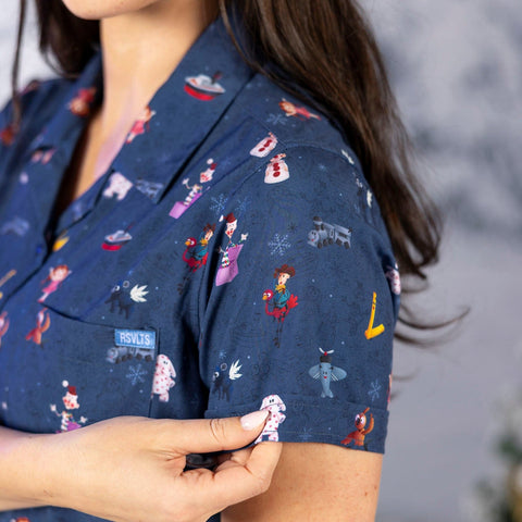 rsvlts-rudolph-womens-short-sleeve-shirt-rudolph-the-red-nosed-reindeer-merry-misfits-womens-kunuflex-short-sleeve-shirt-rudolph-the-red-nosed-reindeer-merry-misfits-womens-kunuflex-short-sleeve-shirt