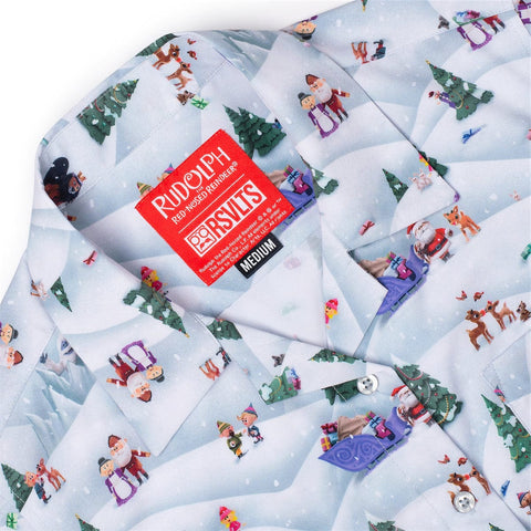 rsvlts-rudolph-womens-short-sleeve-shirt-rudolph-the-red-nosed-reindeer-stop-motion-wonderland-womens-kunuflex-short-sleeve-shirt-rudolph-the-red-nosed-reindeer-stop-motion-wonderland-womens-kunuflex-short-sleeve-shirt