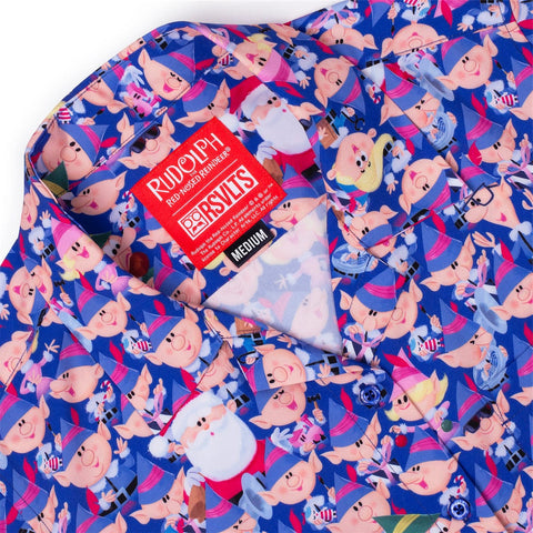 rsvlts-rudolph-womens-short-sleeve-shirt-rudolph-the-red-nosed-reindeer-we-are-santa-s-elves-womens-kunuflex-short-sleeve-shirt-rudolph-the-red-nosed-reindeer-we-are-santa-s-elves-womens-kunuflex-short-sleeve-shirt