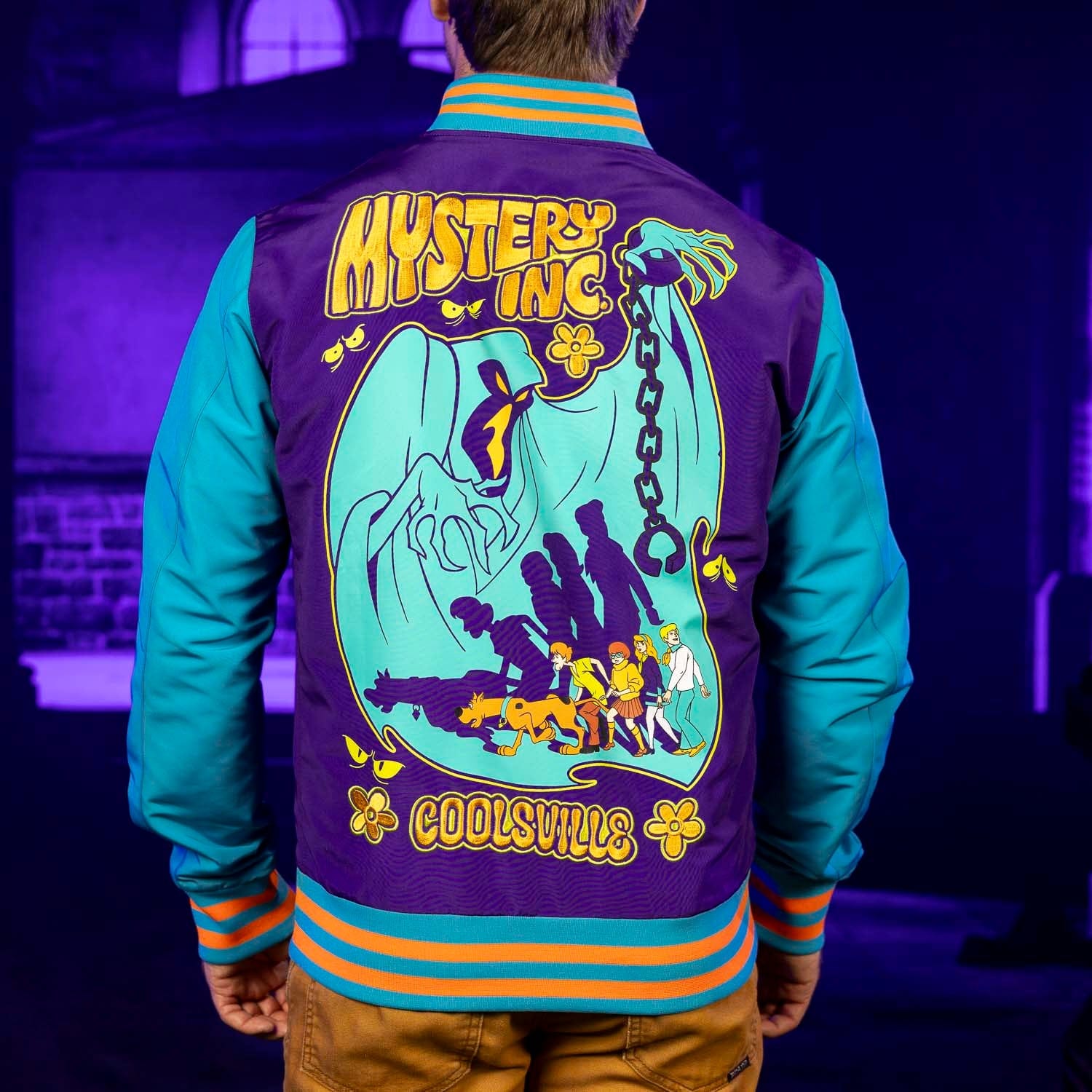 00's Scooby-Doo ジャンパー Members Only Scooby Doo Bomber Jacket Size Large NWT (B11) | eBay