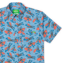 Sesame Street "Super Grover" – KUNUFLEX Short Sleeve Shirt
