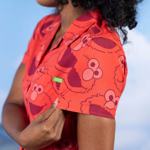 rsvlts-sesame-street-womens-short-sleeve-shirt-sesame-street-elmo-everywhere-womens-kunuflex-short-sleeve-shirt-sesame-street-elmo-everywhere-womens-kunuflex-short-sleeve-shirt