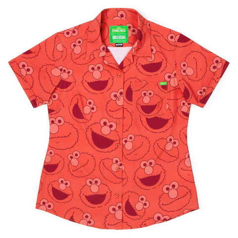 rsvlts-xs-sesame-street-womens-short-sleeve-shirt-sesame-street-elmo-everywhere-womens-kunuflex-short-sleeve-shirt-sesame-street-elmo-everywhere-womens-kunuflex-short-sleeve-shirt