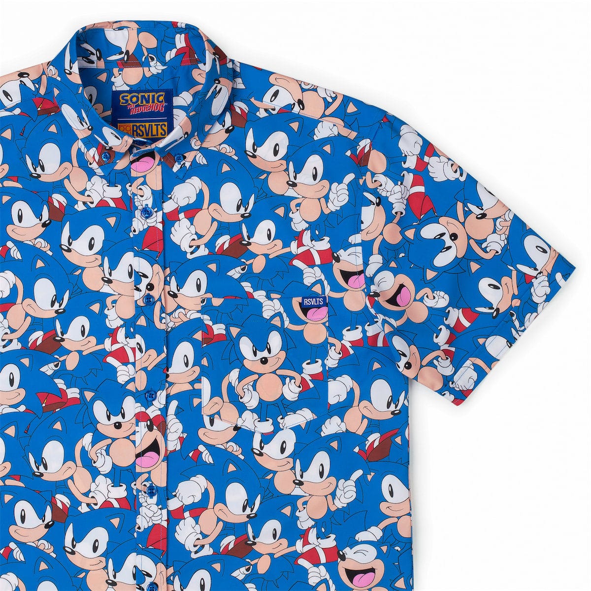 Sonic the Hedgehog Catch Me If You Can KUNUFLEX Short Sleeve Shirt Sonic the Hedgehog Catch Me If You Can KUNUFLEX Short Sleeve Shirt