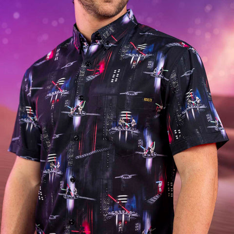star wars dress shirt Men's Millennium Falcon and R2-D2 Tropical Hawaiian (X-Small) : Clothing, Shoes & Jewelry youth fashion apparel made of a soft clothing material that is safe on skin Durable and long Star Wars We'll Handle This