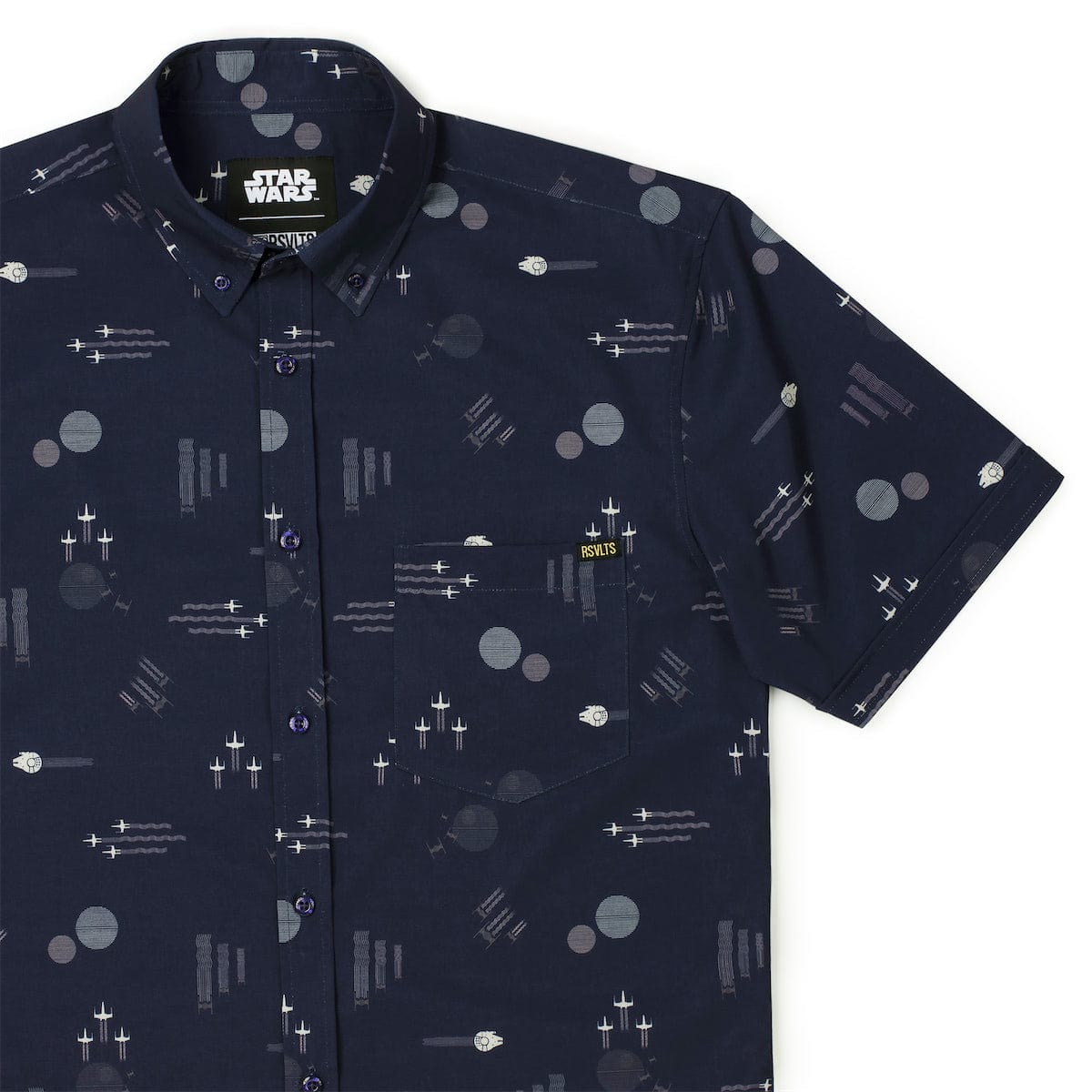mens star wars dress shirt Star Wars Lil Troopers KUNUFLEX Short Sleeve Shirt