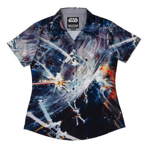 rsvlts-xs-star-wars-womens-short-sleeve-shirt-star-wars-youre-in-the-clear-kid-womens-kunuflex-short-sleeve-shirt