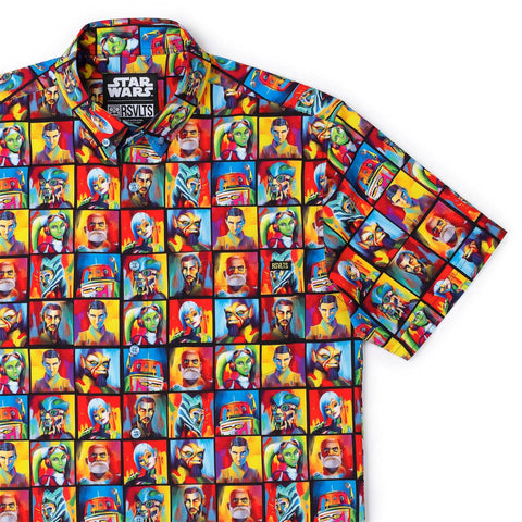 Star Wars "Artistic Rebellion" KUNUFLEX Short Sleeve Shirt Star Wars "Artistic Rebellion" KUNUFLEX Short Sleeve Shirt
