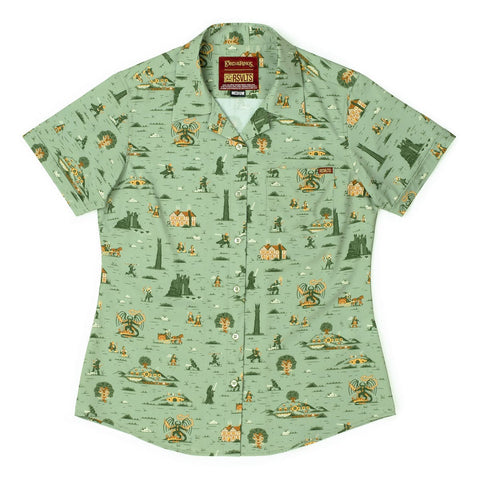 The Lord of The Rings Frodo's Journey – Women's KUNUFLEX Short Sleeve Shirt by RSVLTS
