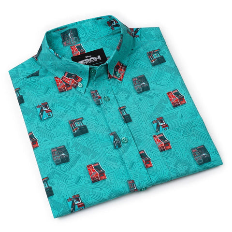 rsvlts-tron-short-sleeve-shirt-disneys-tron-flynn-s-arcade-kunuflex-short-sleeve-shirt-disneys-tron-flynn-s-arcade-kunuflex-short-sleeve-shirt