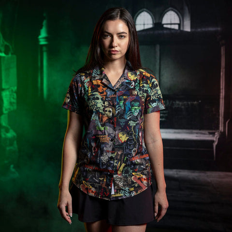 rsvlts-universal-monsters-womens-short-sleeve-shirt-universal-monsters-street-art-scare-athon-womens-kunuflex-short-sleeve-shirt-universal-monsters-street-art-scare-athon-womens-kunuflex-short-sleeve-shirt