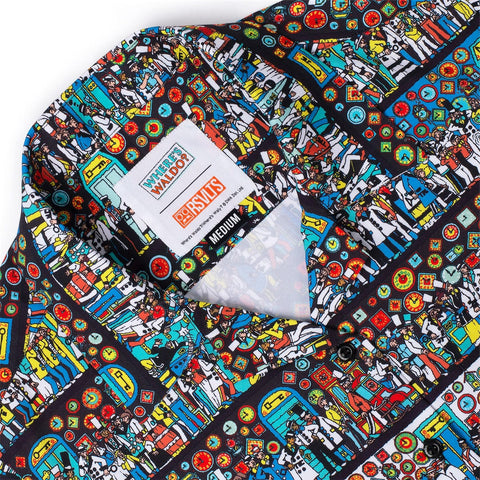 rsvlts-wheres-waldo-womens-short-sleeve-shirt-wheres-waldo-the-corridors-of-time-womens-kunuflex-short-sleeve-shirt-wheres-waldo-the-corridors-of-time-womens-kunuflex-short-sleeve-shirt