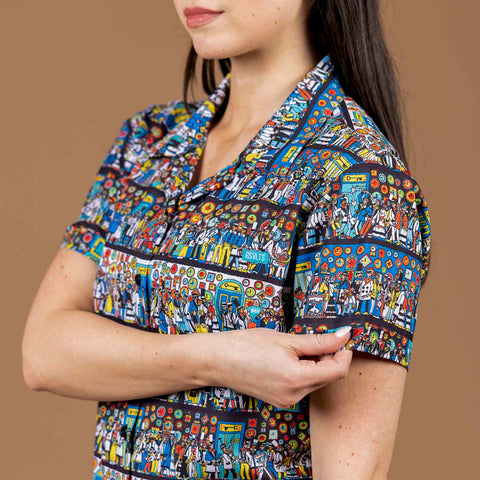 rsvlts-wheres-waldo-womens-short-sleeve-shirt-wheres-waldo-the-corridors-of-time-womens-kunuflex-short-sleeve-shirt-wheres-waldo-the-corridors-of-time-womens-kunuflex-short-sleeve-shirt