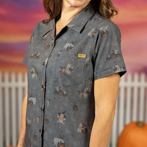 rsvlts-winnie-the-pooh-womens-short-sleeve-shirt-winnie-the-pooh-poohs-pumpkin-patch-womens-kunuflex-short-sleeve-shirt-winnie-the-pooh-poohs-pumpkin-patch-womens-kunuflex-short-sleeve-shirt