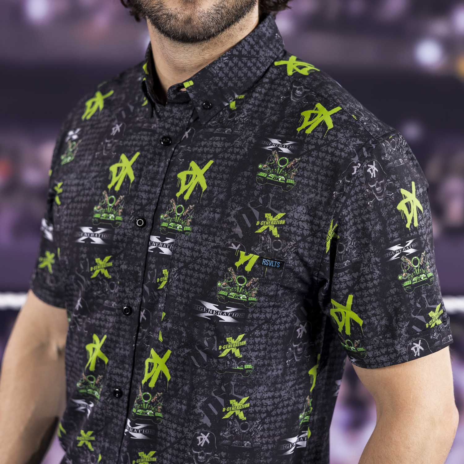 【期間限定】everyone regular collar shirt WWE 