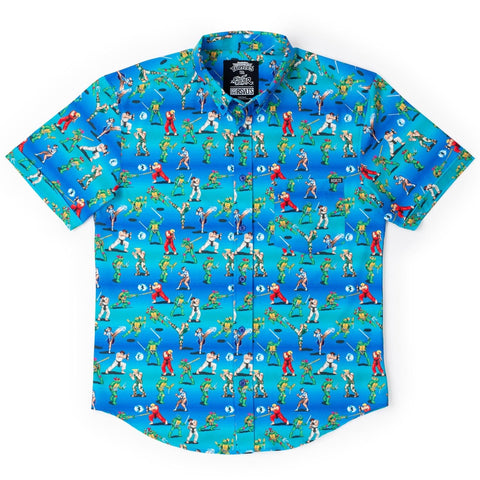 rsvlts-capcom-paramount-teenage-mutant-ninja-turtles-vs-street-fighter-battle-of-the-bits-kunuflex-short-sleeve-shirt