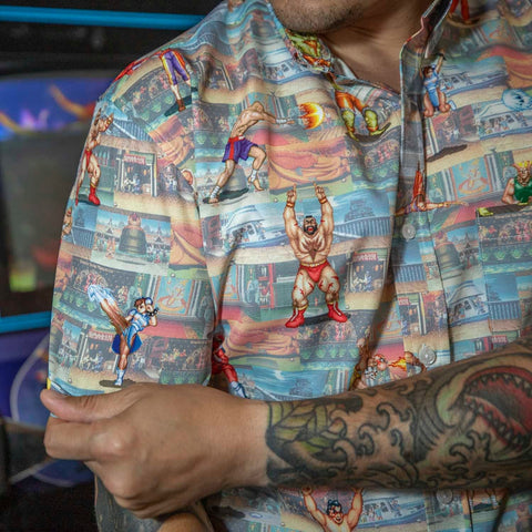 rsvlts-capcom-short-sleeve-shirt-street-fighter-knockout-zones-kunuflex-short-sleeve-shirt