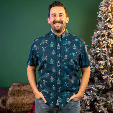 rsvlts-christmas-vacation-short-sleeve-shirt-christmas-vacation-joy-to-the-world-kunuflex-short-sleeve-shirt