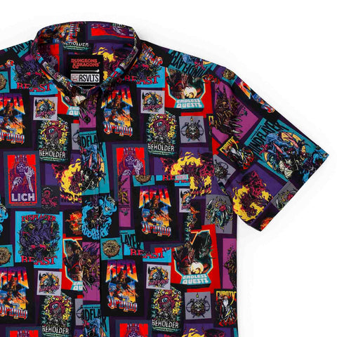 rsvlts-xs-dungeons-dragons-short-sleeve-shirt-dungeons-dragons-monsters-of-the-quest-_-kunuflex-short-sleeve-shirt