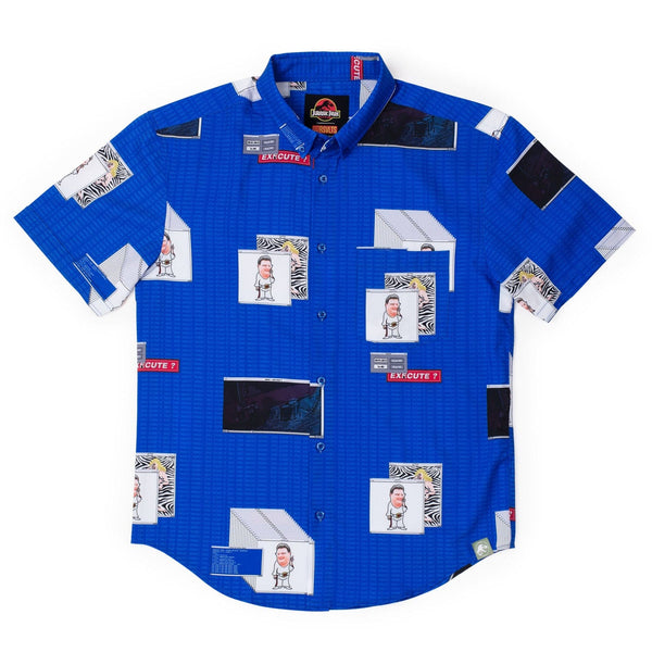 Jurassic Park The Nedry Code – KUNUFLEX Short Sleeve Shirt