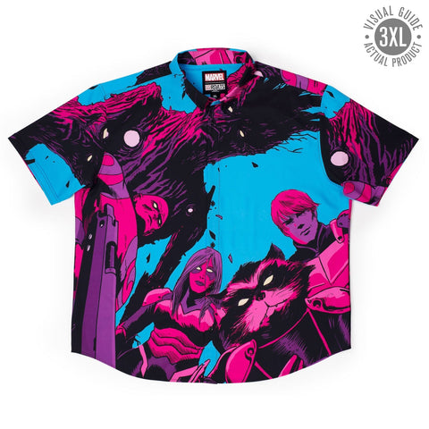 rsvlts-3xl-marvel-short-sleeve-shirt-guardians-of-the-galaxy-bout-to-drop-an-awesome-mix-kunuflex-short-sleeve-shirt