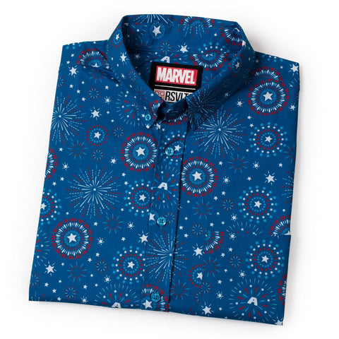 rsvlts-marvel-short-sleeve-shirt-captain-america-stars-stripes-and-shields-kunuflex-short-sleeve-shirt