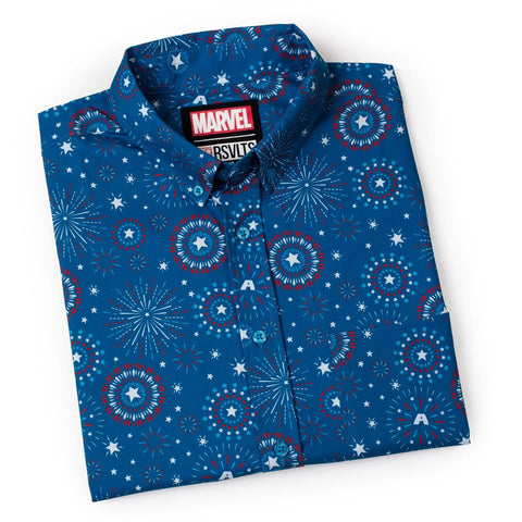 rsvlts-marvel-short-sleeve-shirt-captain-america-stars-stripes-and-shields-kunuflex-short-sleeve-shirt