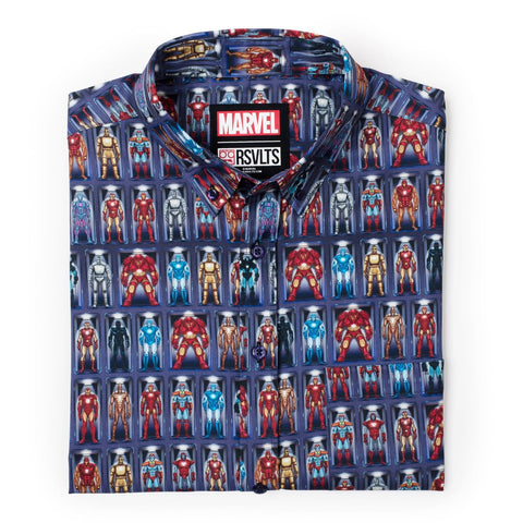 rsvlts-marvel-short-sleeve-shirt-iron-man-hall-of-armor-kunuflex-short-sleeve-shirt