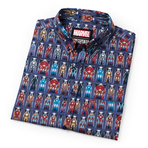 rsvlts-marvel-short-sleeve-shirt-iron-man-hall-of-armor-kunuflex-short-sleeve-shirt