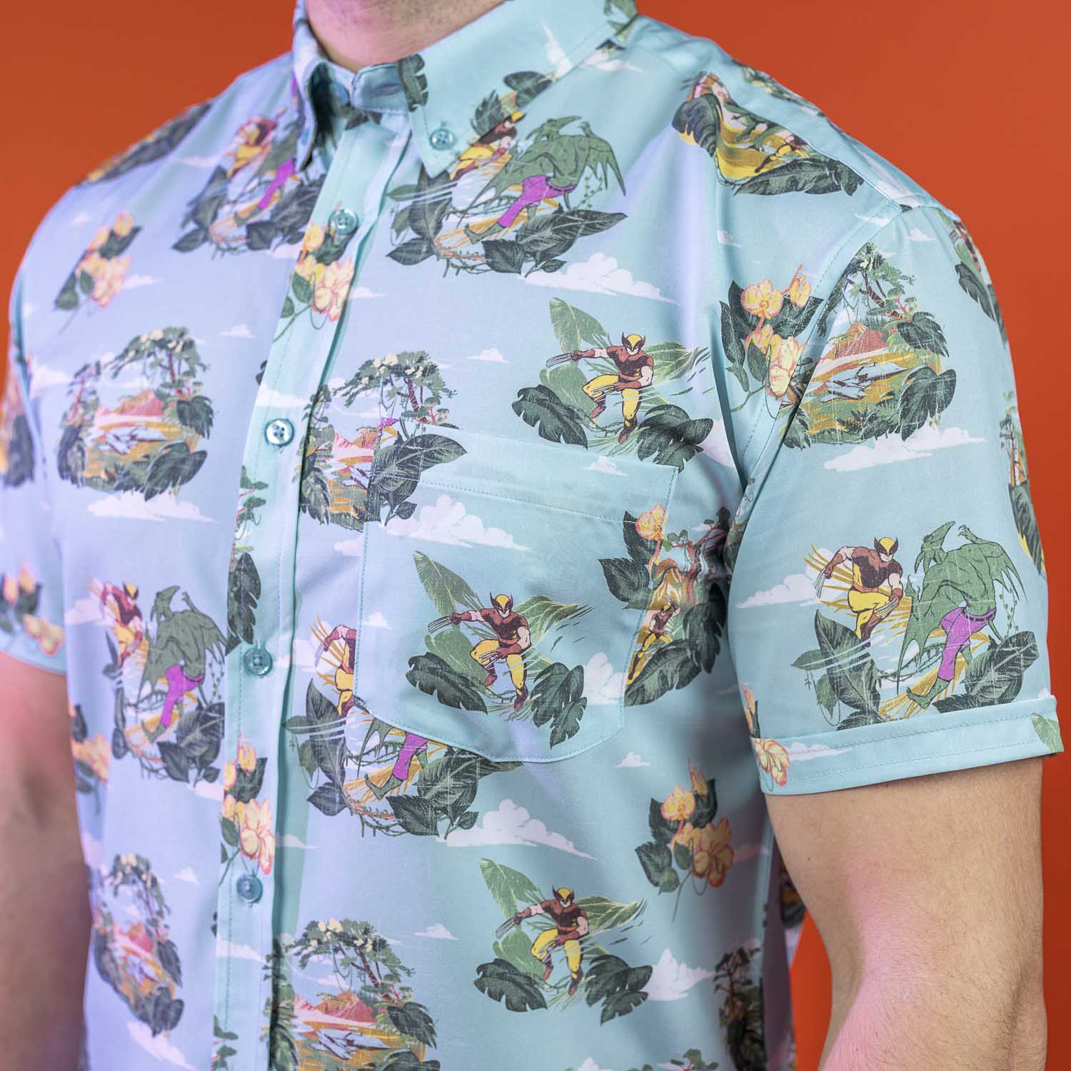 X-Men “Savage Land” – KUNUFLEX Short Sleeve Shirt