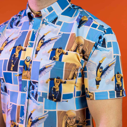 RSVLTS Marvel Short Sleeve Shirt Marvel X-Men “Uncanny” – KUNUFLEX Short Sleeve Shirt