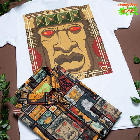 rsvlts-nickelodeon-short-sleeve-shirt-legends-of-the-hidden-temple-olmecs-temple-kunuflex-short-sleeve-shirt