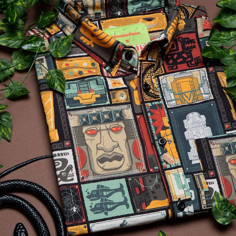 rsvlts-nickelodeon-short-sleeve-shirt-legends-of-the-hidden-temple-olmecs-temple-kunuflex-short-sleeve-shirt