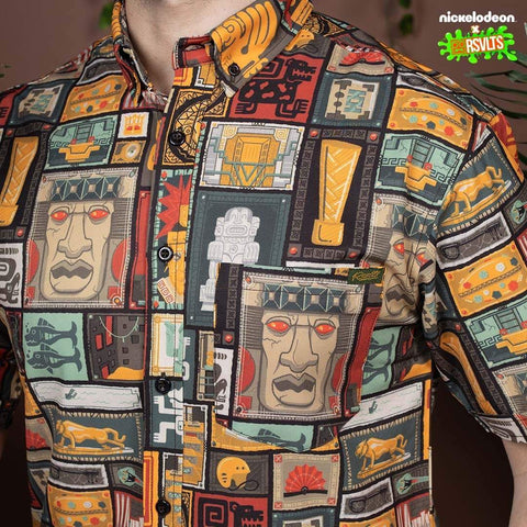 rsvlts-nickelodeon-short-sleeve-shirt-legends-of-the-hidden-temple-olmecs-temple-kunuflex-short-sleeve-shirt
