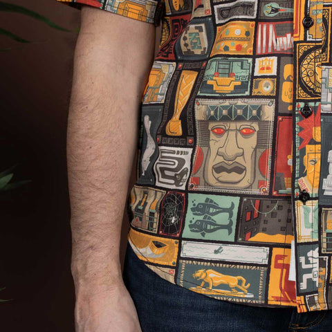 rsvlts-nickelodeon-short-sleeve-shirt-legends-of-the-hidden-temple-olmecs-temple-kunuflex-short-sleeve-shirt