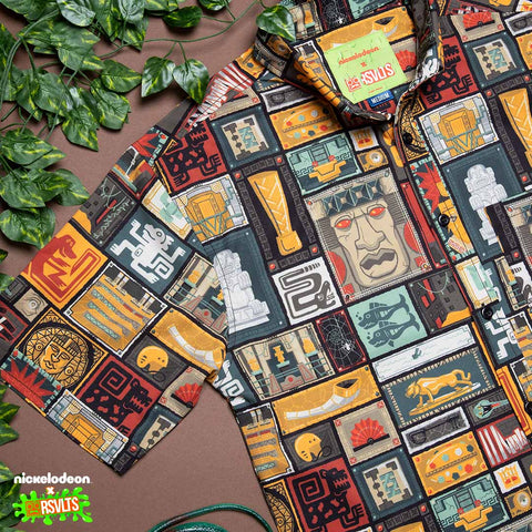 rsvlts-nickelodeon-short-sleeve-shirt-legends-of-the-hidden-temple-olmecs-temple-kunuflex-short-sleeve-shirt