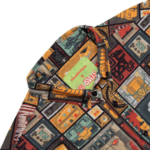 rsvlts-nickelodeon-short-sleeve-shirt-legends-of-the-hidden-temple-olmecs-temple-kunuflex-short-sleeve-shirt