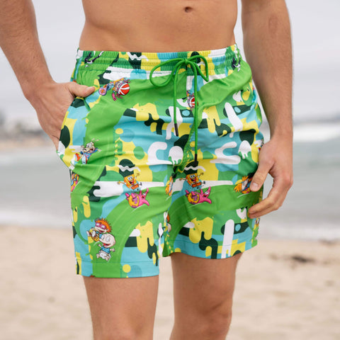 rsvlts-nickelodeon-swim-nickelodeon-slime-time-hybrid-shorts