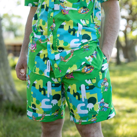 rsvlts-nickelodeon-swim-nickelodeon-slime-time-hybrid-shorts