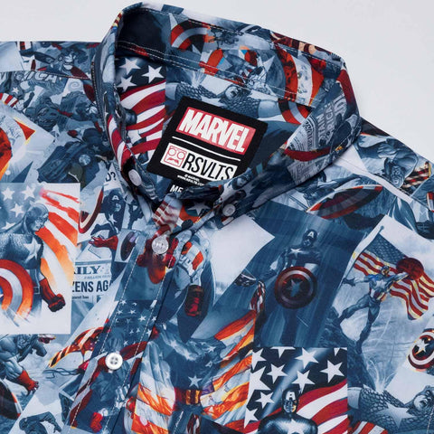 rsvlts-rsvlts-captain-america-sentinel-of-liberty-kunuflex-short-sleeve-shirt