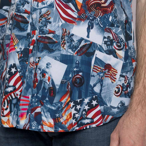 rsvlts-rsvlts-captain-america-sentinel-of-liberty-kunuflex-short-sleeve-shirt