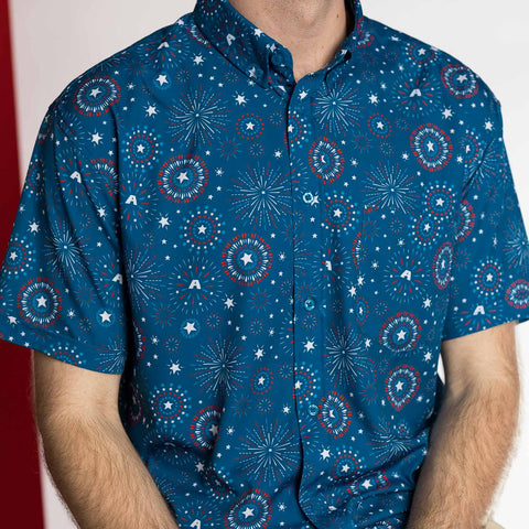 rsvlts-rsvlts-captain-america-stars-stripes-and-shields-kunuflex-short-sleeve-shirt