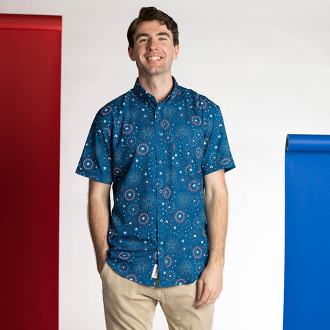 rsvlts-rsvlts-captain-america-stars-stripes-and-shields-kunuflex-short-sleeve-shirt