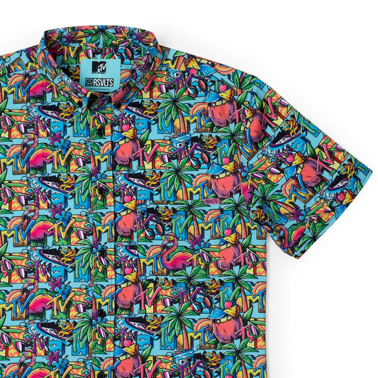 RSVLTS RSVLTS MTV Spring Break “Cancun” – KUNUFLEX Short Sleeve Shirt