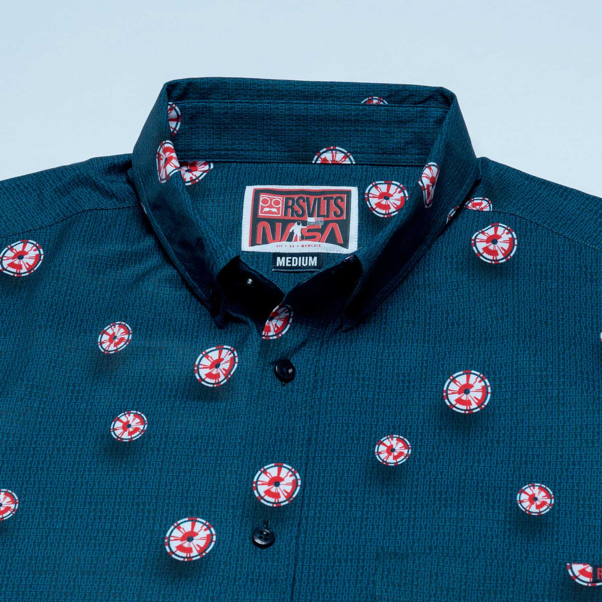 nasa dress shirt NASA Spacecrafts Diagram Hawaii Shirt