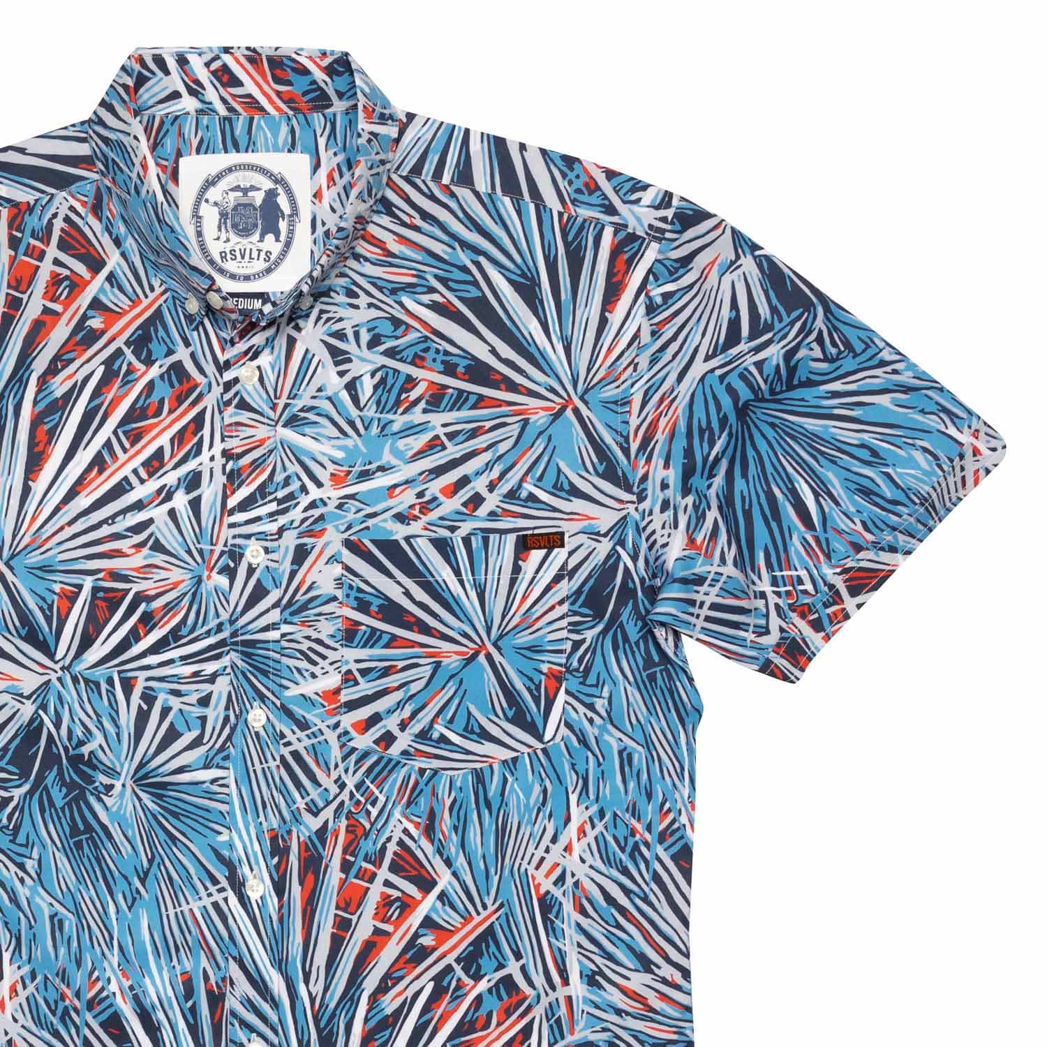 ★TESTMECHANISM★ Heart & Clover Mix Casual Short Sleeve Justin Warner 