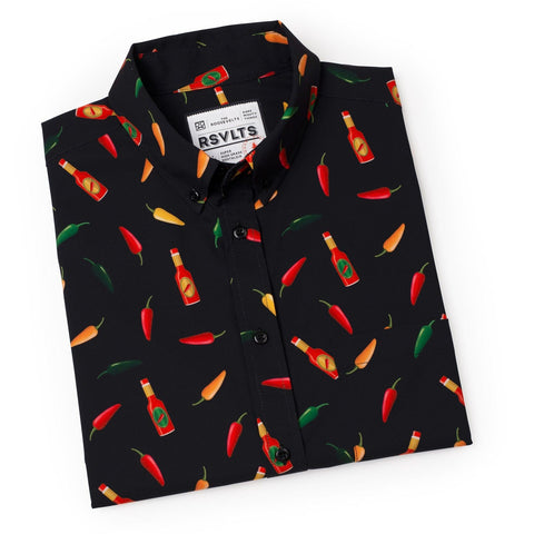 Chili Peppers & Hot Sauce – KUNUFLEX Short Sleeve Shirt